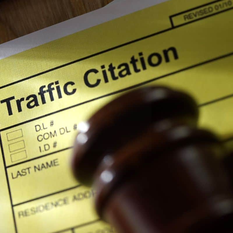 what happens if you lose your traffic ticket